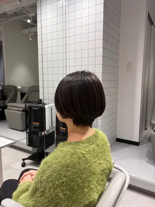 ショート レイヤー♡ 石川優奈のヘアスタイル