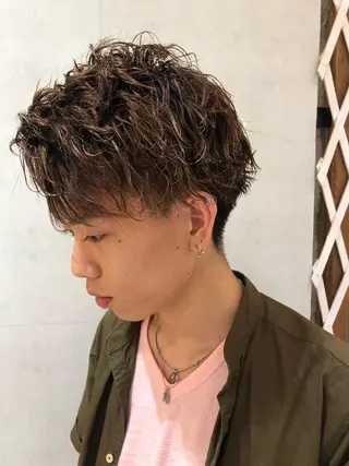 メンズ 岸田 梓武生のヘアスタイル