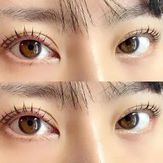 マツエク・マツパ Crescent Eye Moeのマツエク・マツパデザイン