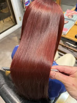 セミロング カラーモデル募集中 璃乃🫧のヘアスタイル