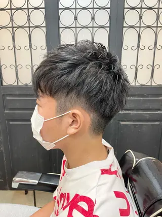 ショート メンズ 【contour】 ゆめ菜のヘアスタイル