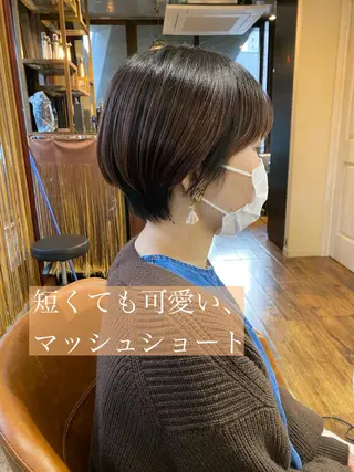ショート ヒラヤマ ユウスケのヘアスタイル