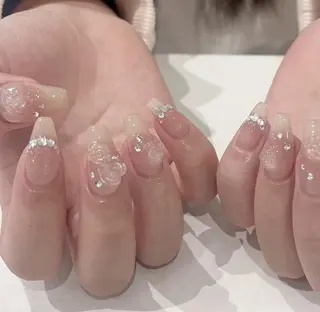 ネイル 韓国ガーリー🎀 岐南🤍ななみのネイルデザイン