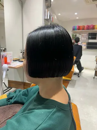 ショート @.t所属・代表　しみず としやのヘアスタイル