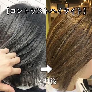 ショート カラー TOMOKA 艶髪/透明感カラーのヘアスタイル