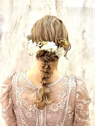 セミロング カラー パーマ ヘアアレンジ メンズ キッズ ネイル マツエク・マツパ アイブロウ 🌱巴結生🌿大宮 ☁️ミルクティーのヘアスタイル