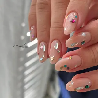 ネイル miele【ミエレ】 海外シンプルデザインのネイルデザイン