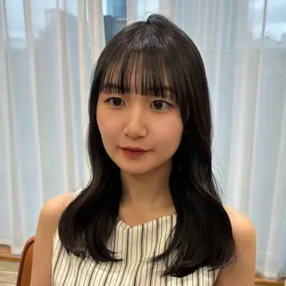 ミディアム 🩵似合わせカット/ カラー/あさか 🩵のヘアスタイル