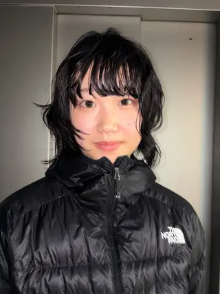 ショート カラー パーマ トレンドボブ /ミリヤのヘアスタイル