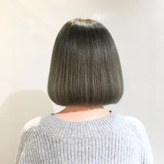 ショート カラー ヘアアレンジ 柔らか垢抜けｶﾗｰと ｶｯﾄ🫧ASUKAのヘアスタイル