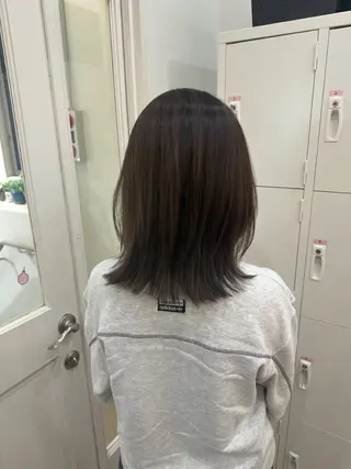 ミディアム 友愛 ໒꒱· ﾟのヘアスタイル