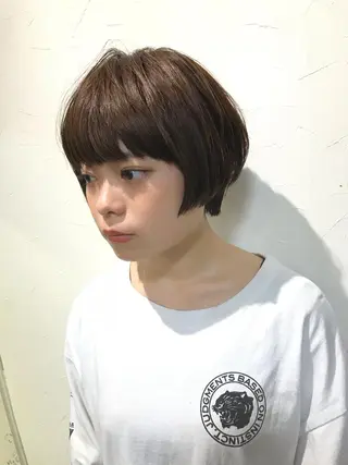 ショート カラー 髪質改善満足度NO1 山下のヘアスタイル