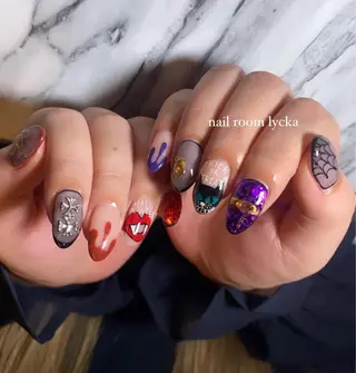 ネイル ﾈｲﾙﾙｰﾑﾘｯｶ 𝐦𝐚𝐲𝐮のネイルデザイン