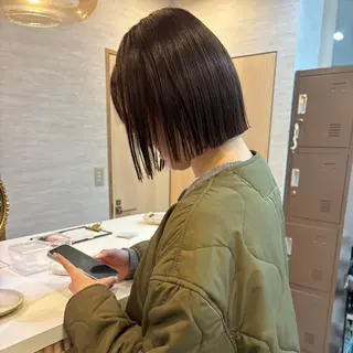 ショート 似合わせボブカット/ 髪質改善/細川実知香のヘアスタイル