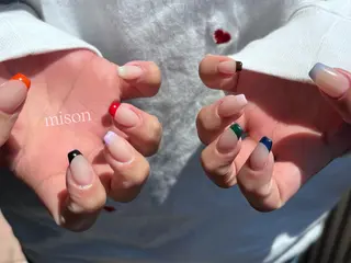 ネイル mison 安形友花のネイルデザイン