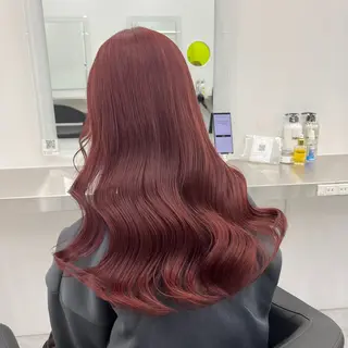 ロング カラー ヘアアレンジ 🫧🎀うる艶暖色 🏹Nanako🎀のヘアスタイル