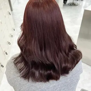 ロング カラー みう/仙台/暖色/ 艶髪/顔周りカット/のヘアスタイル