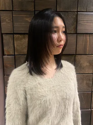セミロング 銀座/MINX 宇都 愛梨/似合わせカットのヘアスタイル
