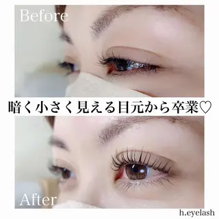 マツエク・マツパ h..eyelash ..Hiroのマツエク・マツパデザイン