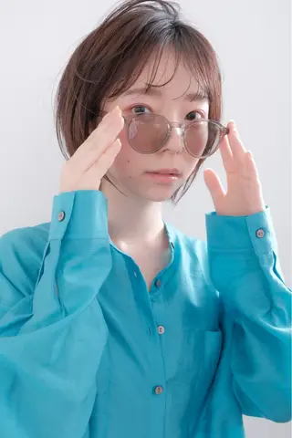 ショート カラー 中屋恵美🎨 Designカラーのヘアスタイル