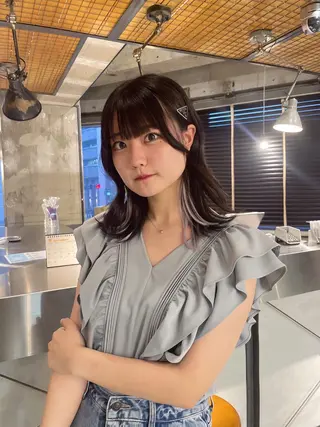 ショート カラー 海外レイヤー /NAGISAのヘアスタイル