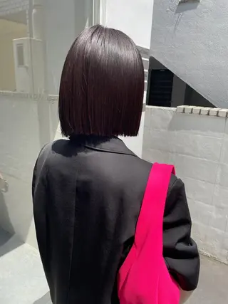 ミディアム カラー 💎韓国風レイヤー /ボブ💎Namiのヘアスタイル