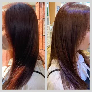 カラー 佐藤 沙也輝のヘアスタイル