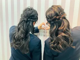 ヘアアレンジ eyelash 大正のマツエク・マツパデザイン