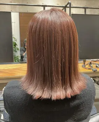 ミディアム はまべ です☆のヘアスタイル