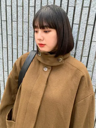 ショート ボブ/顔まわりカット 💫大澤奈緒美のヘアスタイル