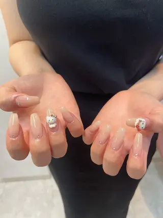 ネイル 束感まつ毛/ネイル/ LED♥KIRARAのマツエク・マツパデザイン