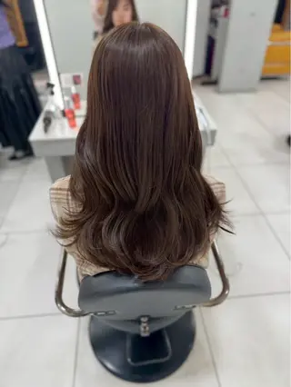 ロング ✨️髪質改善✨️ツヤ カラー✨️竹脇美奈のヘアスタイル