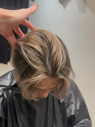 カラー メンズ メンズバレイヤージュ /町田/木村悠月のヘアスタイル