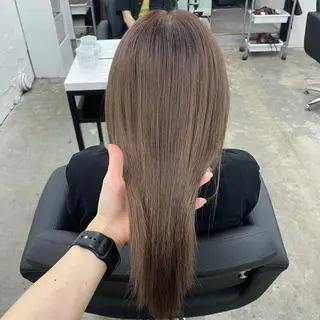 セミロング 🧡艶髪ちゅるん髪 🫧🧡YUKI❄️のヘアスタイル