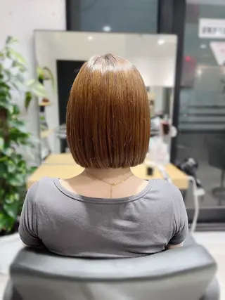 ショート カラー 💖暖色系カラー💖 🦋HARU 🦋のヘアスタイル