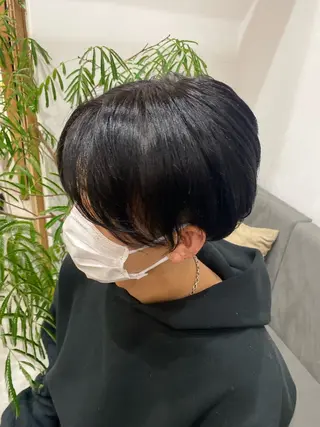 ショート カラー メンズ MIKU ／fulamのヘアスタイル