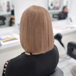 ロング カラー ヘアアレンジ 盛れ韓国ハイトーン 🎀Himari🎀のヘアスタイル