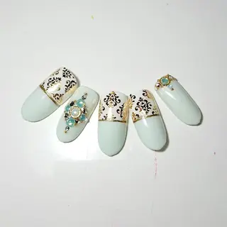 ネイル 下妻ネイルサロン/ 持ちの良いネイルのネイルデザイン