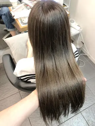 カラー グレージュ/髪質改善 Yamato.hのヘアスタイル