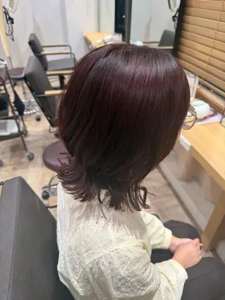 ミディアム カラー AVANCE. 玉置日向我のヘアスタイル