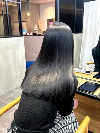 ロング カラー 韓国×髪質改善カラー 💎hinaのヘアスタイル