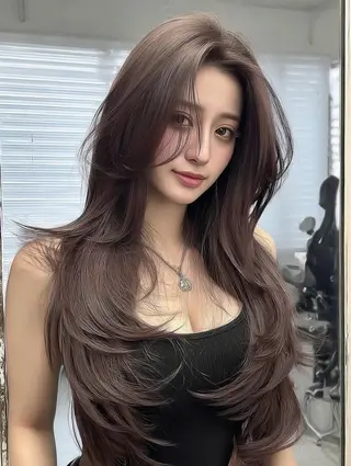 ロング 周防 頼翔のヘアスタイル