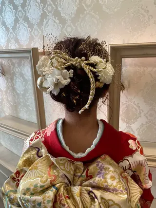 ヘアアレンジ 🦋Misaki🦋 メンズパーマ/着付けのヘアスタイル