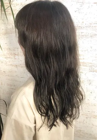 ロング カラー ケアブリーチ /髪質 改善/古橋圭史郎のヘアスタイル