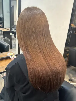 ロング カラー 🫧シールエクステ/ 艶カラー🫧アサミ️のヘアスタイル