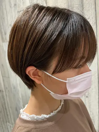 ショート 角田 雅行のヘアスタイル