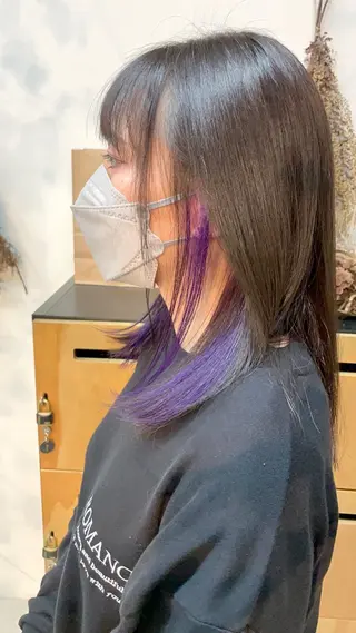 ミディアム 🎨カラー専門家🎨 チャーリーのヘアスタイル