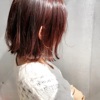 ミディアム カラー メンズ キッズ ネイル マツエク・マツパ ショート/ボブ /パーマ🌿柏原良亮のヘアスタイル