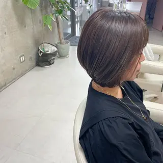 ショート カラー 坂本 沙也加のヘアスタイル