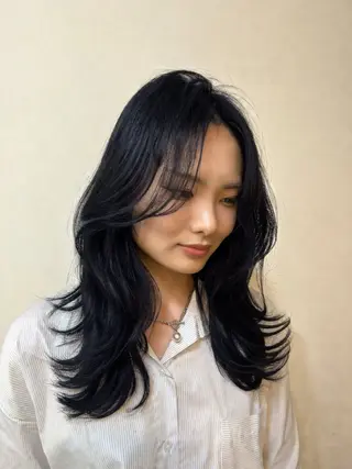 ロング ✂韓国レイヤー 🦋みやび🪽のヘアスタイル